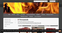 Desktop Screenshot of iltrovastufe.com
